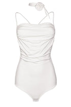 ecru Microfaser Body KA923566 von Kalimo - S / Beige - Body
