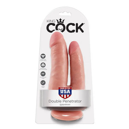 KING COCK - DOUBLE PENETRATOR - Doppeldildo
