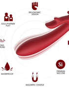 ELCH RABBIT-VIBRATOR - ROT - Rabbit-Vibratoren