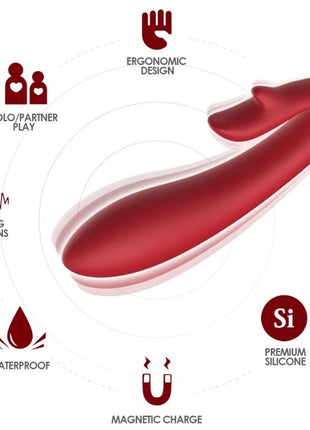 ELCH RABBIT-VIBRATOR - ROT - Rabbit-Vibratoren