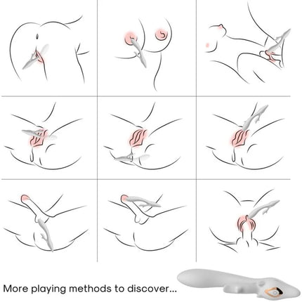ELCH RABBIT-VIBRATOR - ROT - Rabbit-Vibratoren