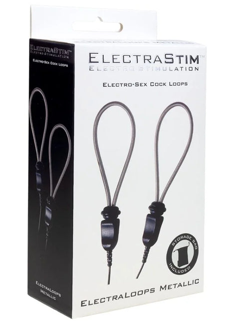 ELECTRASTIM - ELECTRALOOPS E-STIM VERSTELLBARE PENISRINGE AUS METALL