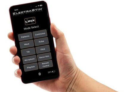 ELECTRASTIM - LINX ZWEIKANAL-ELEKTROSTIMULATOR MIT APP UND FERNBEDIENUNG