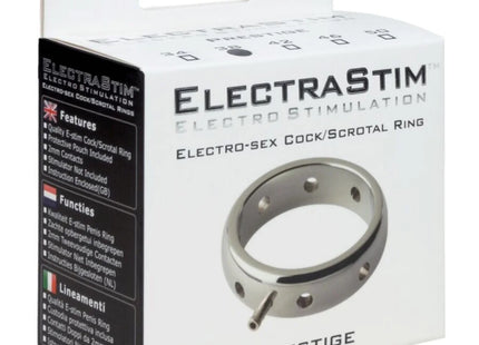ELECTRASTIM - PRESTIGE ELEKTROMAGNETISCHER PENISRING AUS METALL 38 MM