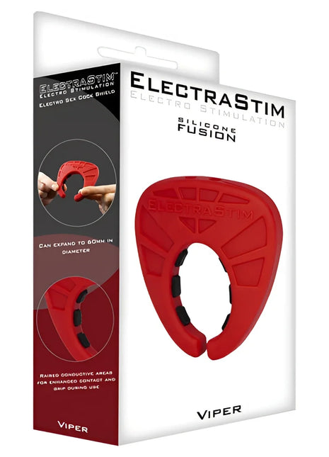 ELECTRASTIM - SILIKON FUSION VIPER COCK SHIELD