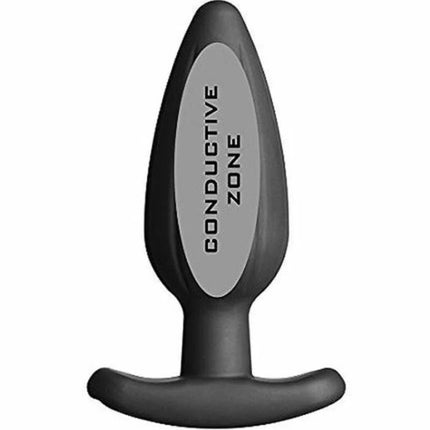 ELECTRASTIM - SILIKON SCHWARZ ROCKER BUTT PLUG GRO - Analplug