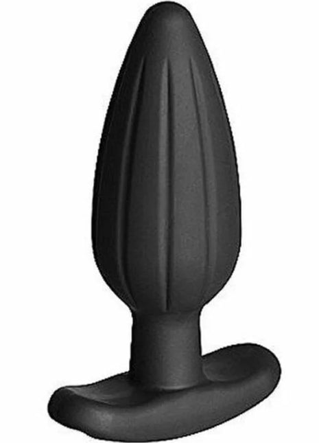 ELECTRASTIM - SILIKON SCHWARZ ROCKER BUTT PLUG GRO - Analplug