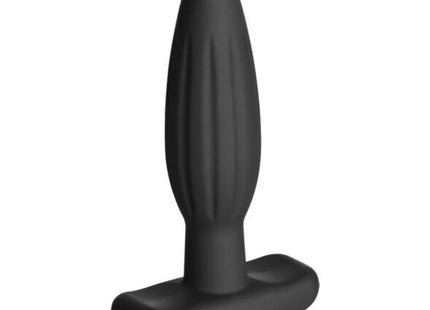 ELECTRASTIM - SILIKON SCHWARZ ROCKER BUTT PLUG KLEIN - Analplug