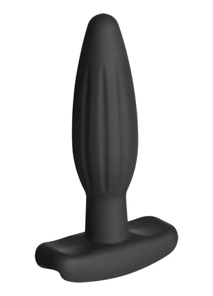 ELECTRASTIM - SILIKON SCHWARZ ROCKER BUTT PLUG KLEIN - Analplug