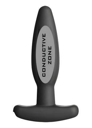 ELECTRASTIM - SILIKON SCHWARZ ROCKER BUTT PLUG KLEIN - Analplug