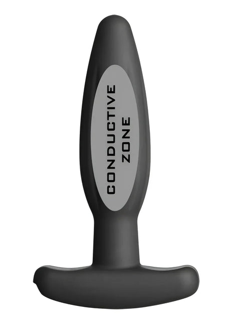 ELECTRASTIM - SILIKON SCHWARZ ROCKER BUTT PLUG KLEIN - Analplug