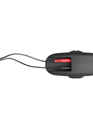 ELECTRASTIM - SILIKON SCHWARZ ROCKER BUTT PLUG MITTEL - Analplug