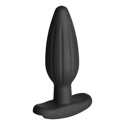 ELECTRASTIM - SILIKON SCHWARZ ROCKER BUTT PLUG MITTEL - Analplug