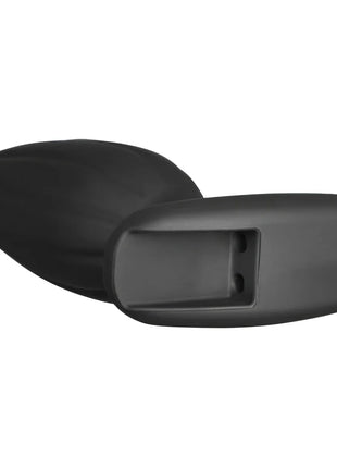 ELECTRASTIM - SILIKON SCHWARZ ROCKER BUTT PLUG MITTEL - Analplug