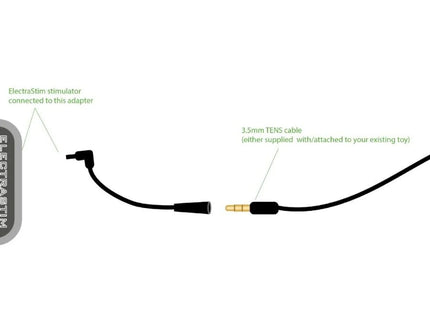 ELECTRASTIM - STANDARDADAPTER AUF BUCHSE 3,5 MM