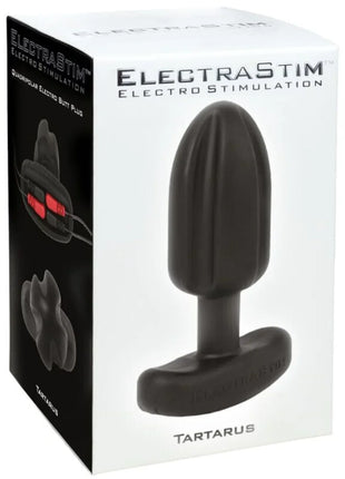 ELECTRASTIM - TARTARUS ANAL PLUG QUADRIPOLAR SILIKON SCHWARZ - Analplug