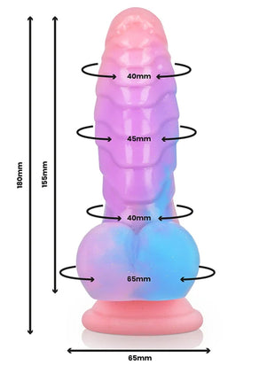 EMPUSA – Vielseitiger Saugnapf-Genussdildo - Dildo mit Saugnapf