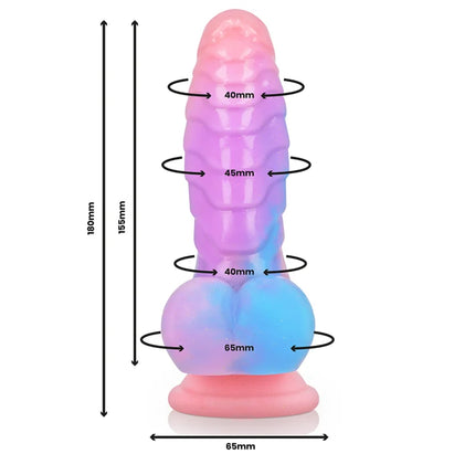 EMPUSA – Vielseitiger Saugnapf-Genussdildo - Dildo mit Saugnapf