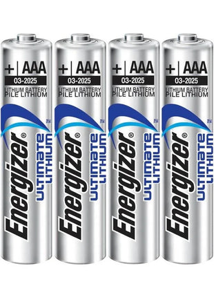ENERGIZER - ULTIMATE LITHIUM AAA L92 LR03 1,5V *4 - Alkali-Batterien