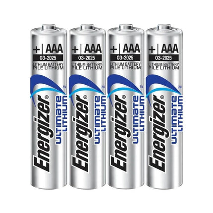 ENERGIZER - ULTIMATE LITHIUM AAA L92 LR03 1,5V *4 - Alkali-Batterien