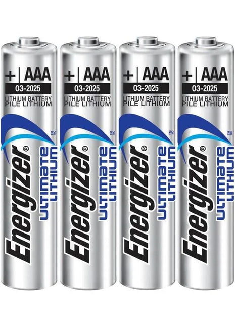 ENERGIZER - ULTIMATE LITHIUM AAA L92 LR03 1,5V *4 - Alkali-Batterien