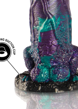 EPIC - BASILISK DILDO DOPPELT SCHUPPIG VERGNÜGEN GROSSE GRÖSSE - Dildos