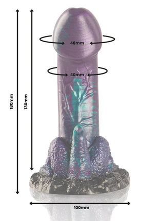 EPIC - BASILISK DILDO DOPPELT SCHUPPIG VERGNÜGEN KLEINE GRÖSSE - Dildos