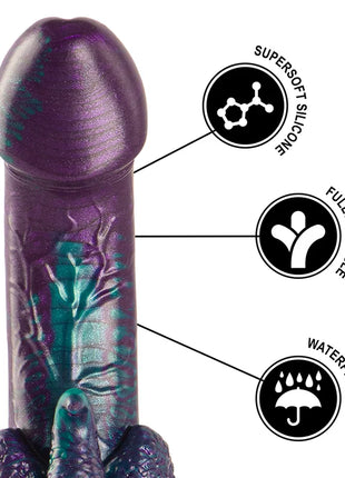 EPIC - BASILISK DILDO DOPPELT SCHUPPIG VERGNÜGEN KLEINE GRÖSSE - Dildos