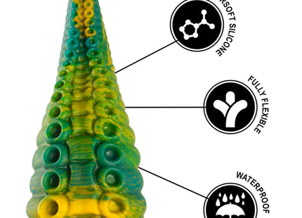 EPIC - CETUS GRÜNER TENTAKEL-DILDO GROSSE GRÖSSE - Dildos