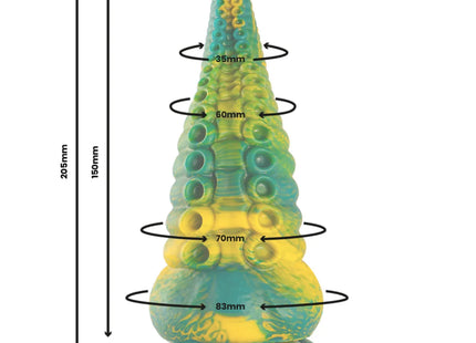 EPIC - CETUS GRÜNER TENTAKEL-DILDO GROSSE GRÖSSE - Dildos