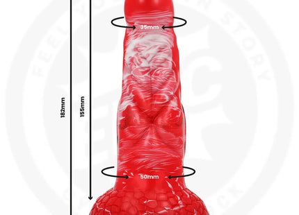 EPIC - DILDO AGNIS CRIMSON FIRE - Dildos