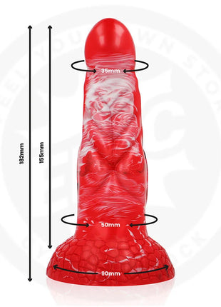 EPIC - DILDO AGNIS CRIMSON FIRE - Dildos