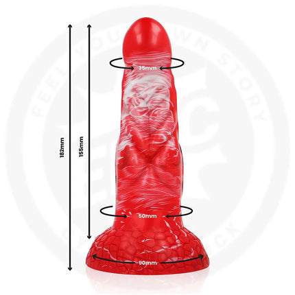 EPIC - DILDO AGNIS CRIMSON FIRE - Dildos