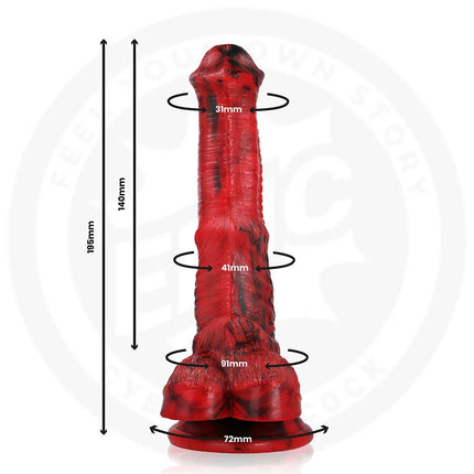 EPIC- DILDO VULCANUS NIGHT DRAGON - Dildos