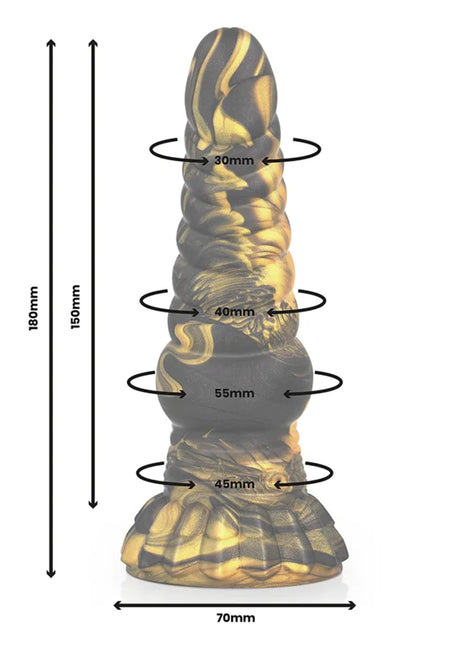 EPIC - FURIAS DILDO GRIECHISCH MYTHOLOGISCH KREATUR - Dildo mit Saugnapf