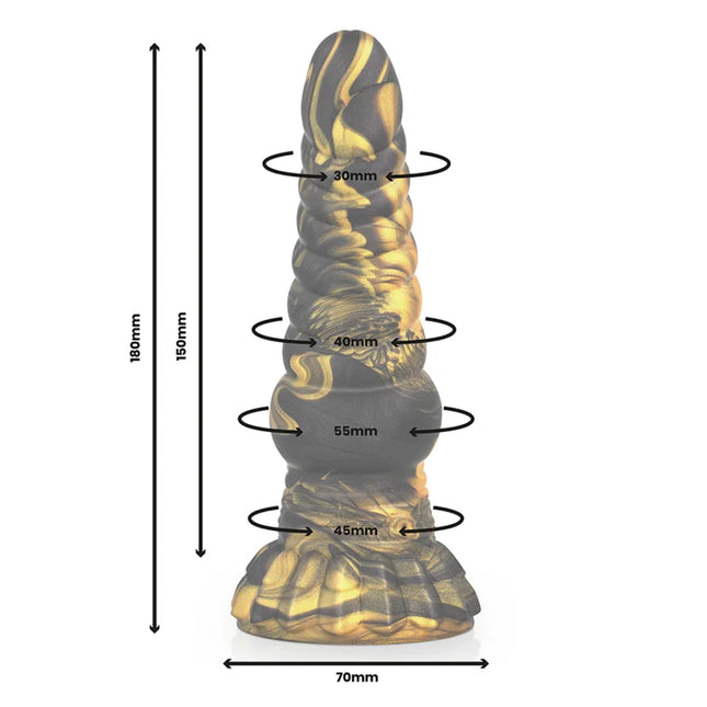 EPIC - FURIAS DILDO GRIECHISCH MYTHOLOGISCH KREATUR - Dildo mit Saugnapf