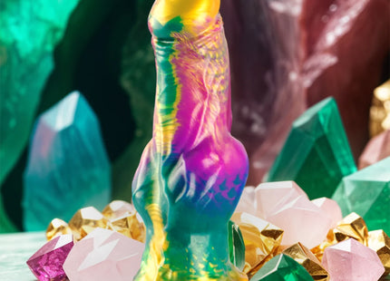 EPIC - IRIS DILDO MIT REGENBOGENFARBENEN HODEN DER VERGNÜGUNG - Dildos