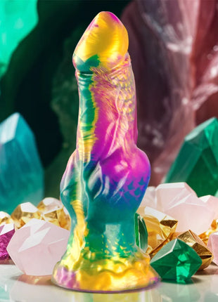 EPIC - IRIS DILDO MIT REGENBOGENFARBENEN HODEN DER VERGNÜGUNG - Dildos