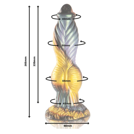 EPIC - PHOENIX DILDO DIE WIEDERAUFERWECKUNG DER VERGNÜGUNG WIEDERAUFLADBARE FERNBEDIENUNG - Dildo