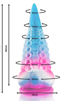 EPIC - PHORCYS BLAUER TENTAKEL-DILDO GROSSE GRÖSSE - Dildos