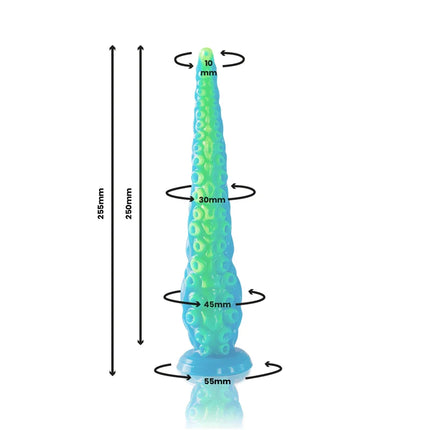 EPIC - SCYLLA FLUORESZIERENDER DÜNNER TENTAKEL-DILDO KLEINE GRÖSSE - Dildos