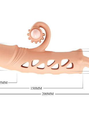 ErosPlus: Natürliche Verlängerung & Vibration - Penishüllen mit Verlängerung