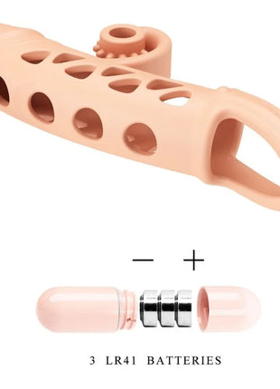 ErosPlus: Natürliche Verlängerung & Vibration - Penishüllen mit Verlängerung