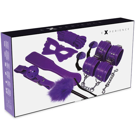 EXPERIENCE - BDSM-FETISCH-KIT LILA SERIE - Bondage-Sets