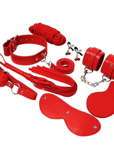 EXPERIENCE - BDSM-FETISCH-KIT RED SERIES - Bondage-Sets