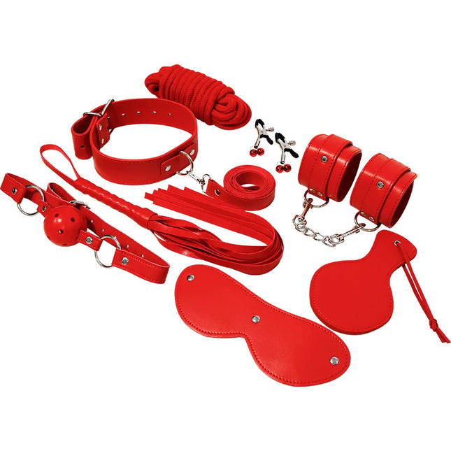 EXPERIENCE - BDSM-FETISCH-KIT RED SERIES - Bondage-Sets