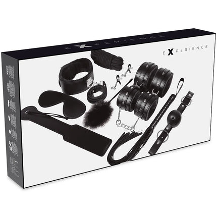 EXPERIENCE - BDSM-FETISCH-KIT SCHWARZE SERIE - Bondage-Sets