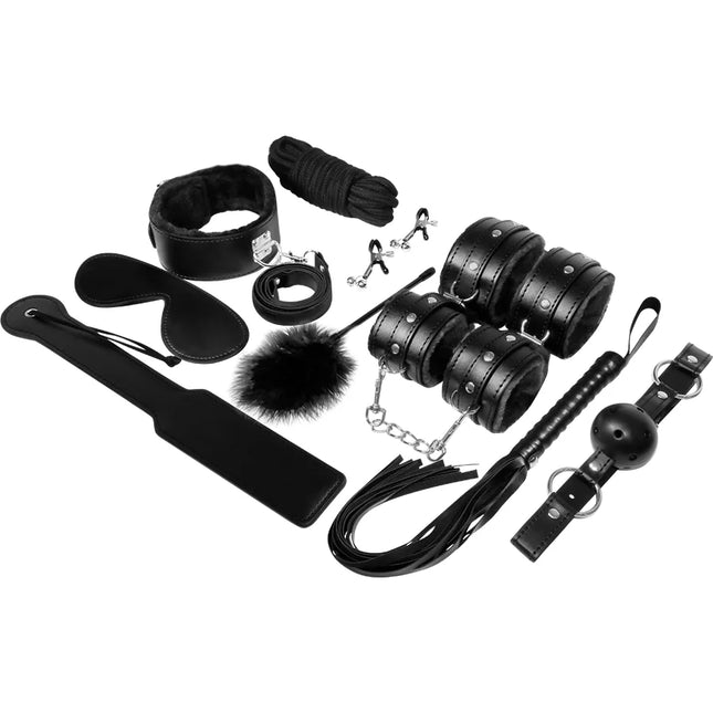 EXPERIENCE - BDSM-FETISCH-KIT SCHWARZE SERIE - Bondage-Sets