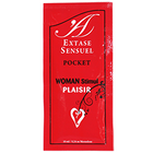 Rote extase sensual stimulierende creme für sie 10 ml mit herzmuster im sachet für intime begeisterung
