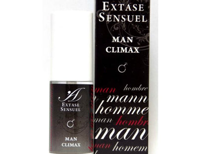 Schwarze und weiße extase sensual sprayflasche mit modernem design stimulierender höhepunkt für ihn